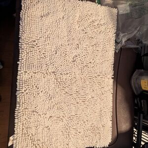 White Bath Mat